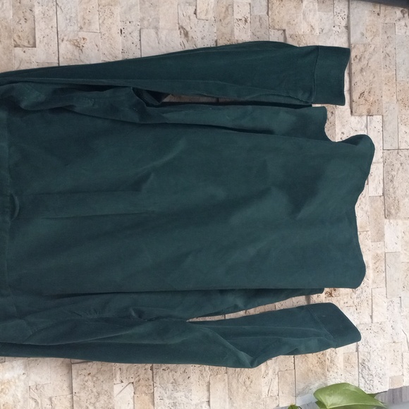 IVY CREW Classics Men's Long Sleeve Button-Down Green Thin Corduroy Shirt Sz XXL - Picture 6 of 16